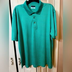 PGA Tour Airflux Mens Golf shirt size XXL-TTG-EEG Length 31 sleeve Length 12